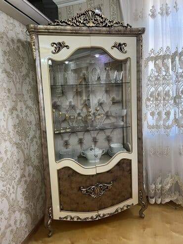 стильная прихожая мебель: Açılan, 2 qapılı Düz dolab, Bufet — 3