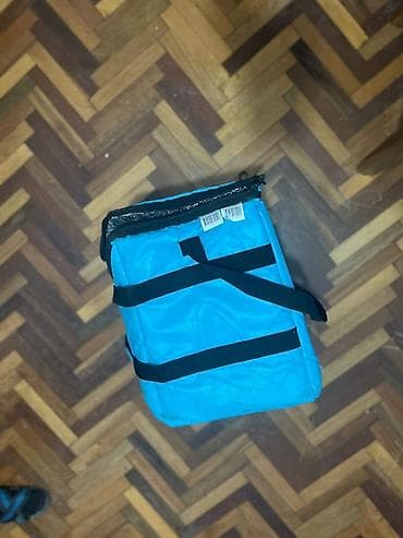 Сумки для курьеров: Wolt Partner izotermik çantası - Rəng: mavi, “Wolt Partner” loqolu - — 3