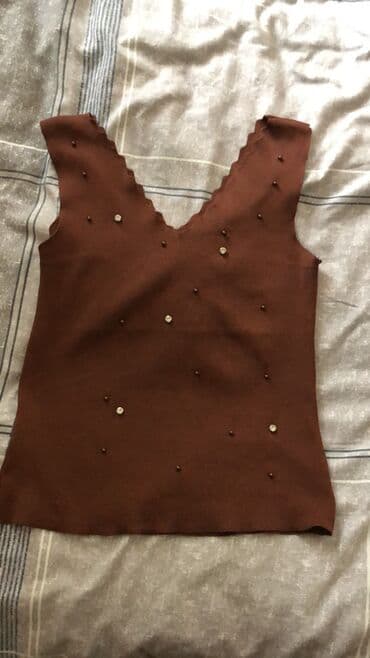 Qadın/Gənc üçün 2 ədəd qolsuz top seti - Ölçü: XL (etiketdə