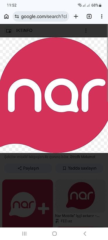 Nar mobil operatoru üçün nömrə və tarif xidmətləri 070 200 70 71