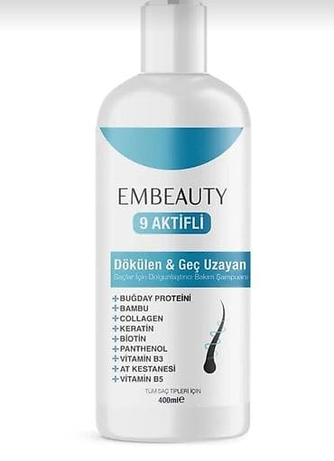 EMBEAUTY 9 Aktivli – Dökülən və gec uzayan saçlar üçün dolğunlaşdırıcı