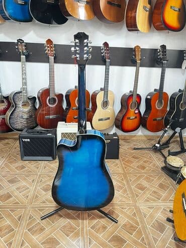 Musiqi alətləri: Akustik gitara, 6 sim, Yeni, Pulsuz çatdırılma — 14