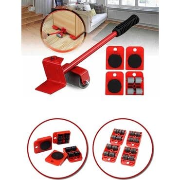 Tikinti daşları: Məhsul təsviri Metropolhome Təkərli Mebel Ağ Əşyaların Daşıma Aparatı — 2