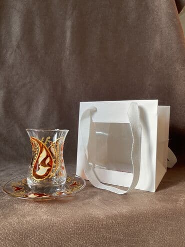 Qab-qacaq və mətbəx ləvazimatları: Armudu stəkanlar, 1 əd — 4