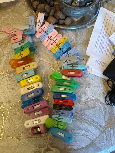 все для дома и сада: Paltar ucun wpilkalar . 40 eded, 100 eded . Biri 5 qepikden — 1