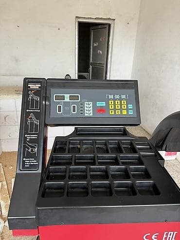 Avadanlığın icarəsi: UNITE təkər servisi avadanlıqları 1) Təkər balanslaşdırma aparatı – — 2