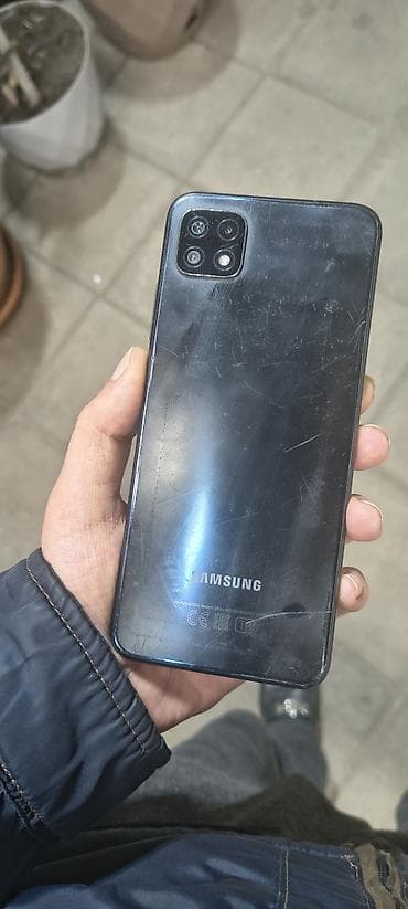 Samsung Galaxy A22, 64 GB, rəng - Qara, İki sim kartlı