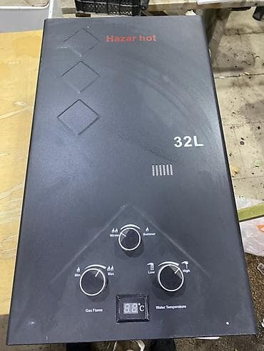 tebiet sekilleri cekmek: Qazla işləyən axın tipli su qızdırıcısı – 32L Xüsusiyyətlər: - Tutum — 6