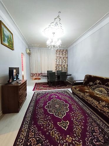 Kirayə verilən qanuni 3 otaqlı mənzil Yeni təmir olunub. Təmirdən