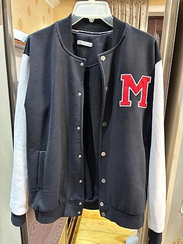 kolej jaket: Unisex kollec tərzində bomber/jaket – BUKAMISS - Rəng: gödəkçənin — 1