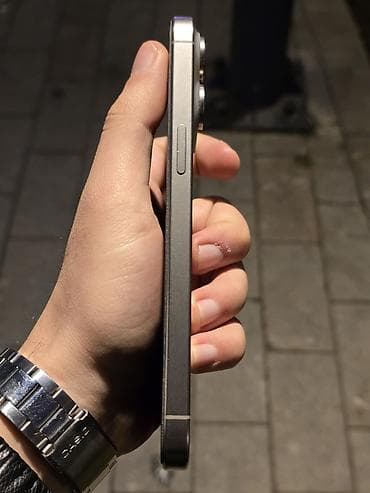 iphone 14 pro max qiymet: IPhone 15 Pro, 256 GB, Gümüşü, Face ID — 6