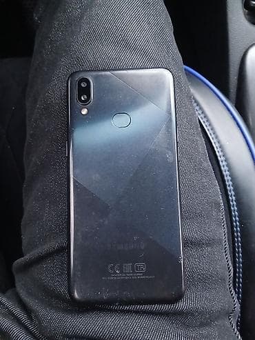 samsung d780: Samsung Galaxy A10s, rəng - Qara, Barmaq izi — 2