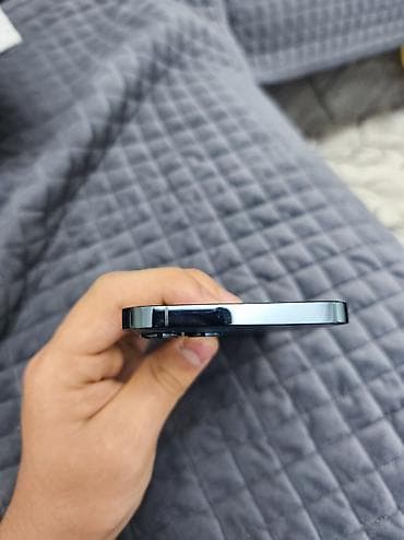se pro: IPhone 12 Pro Max, 256 GB, Göy, Simsiz şarj — 3