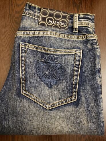 cins pencekler: Rossini. made in Italy
Cox az geynilib, teze kimidi olcu 48-50 — 1