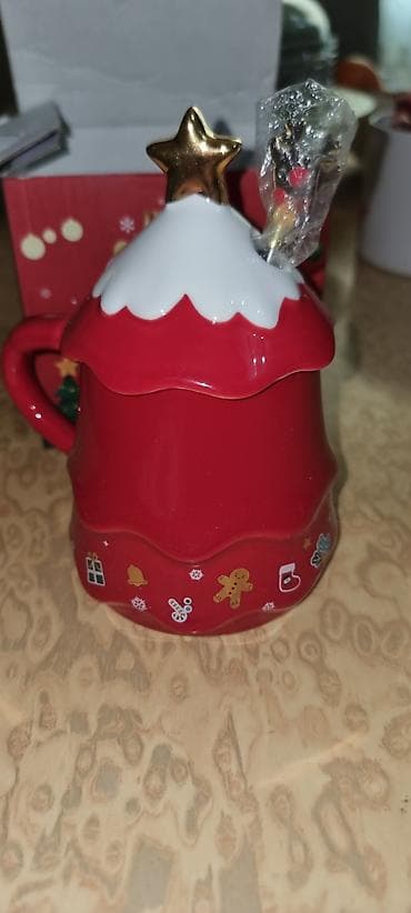 kilo ver чай: Кружки, цвет - Красный, Керамика, 1 шт., 300 мл — 5