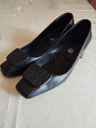 qadin pencekleri: Tuflilər, Ölçü: 38, rəng - Qara, İşlənmiş — 1