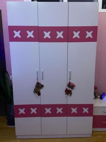 işlənmiş şkaf: Təknəfərlik çarpayı, Tumba, Dolab, İşlənmiş — 1