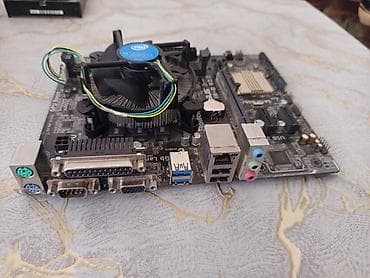 hp ana plata: ASUS H81M-D R2.0 ana plata + Intel Core i5-4460 prosessor və Intel — 2