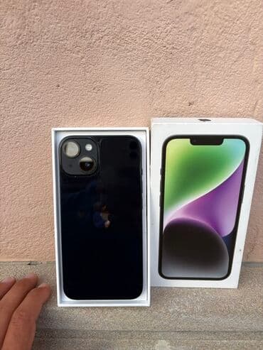 IPhone 14, 128 GB, Midnight, Sənədlərlə lalafo.az -da IPhone 14, 128 GB, Midnight, Sənədlərlə