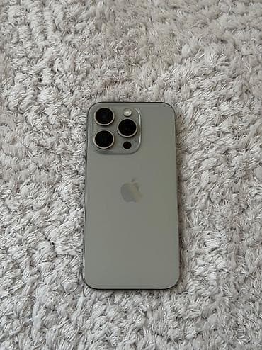 iphone 7 plus 2 el: IPhone 15 Pro, 256 GB, Natural Titanium, Simsiz şarj, Face ID, Sənədlərlə — 1