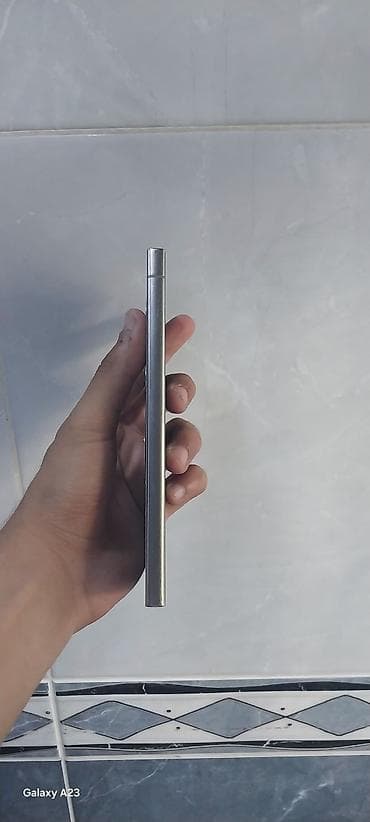 samsung tab s9 fe: Samsung Galaxy S24 Ultra, rəng - Gümüşü, Qırıq — 4