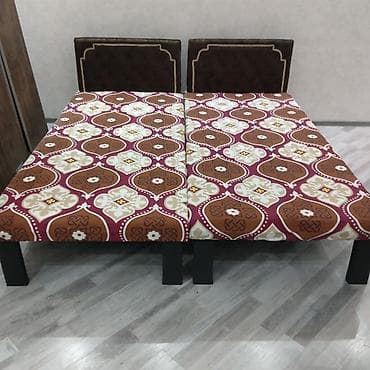 İkinəfərlik çarpayı, Siyirməsiz