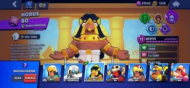 lupa satışı: Brawl Stars hesabı – yüksək səviyyəli qəhrəmanlar və nadir kostyum — 3