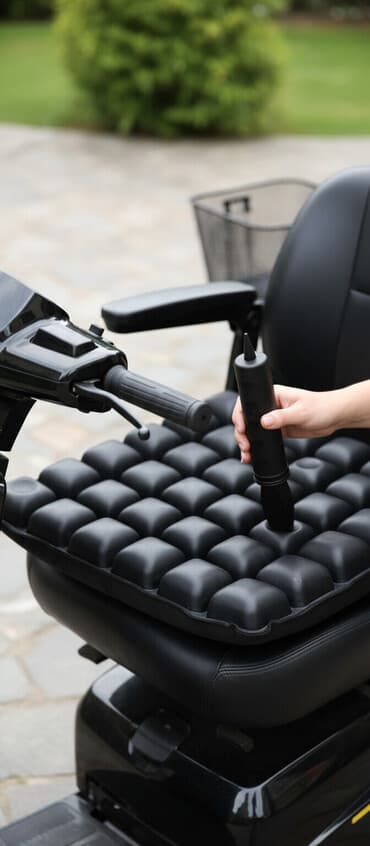 geoby c409 gəzinti arabası: Əlil arabası üçün hava yastığı oturacaq üçün 35azn — 2