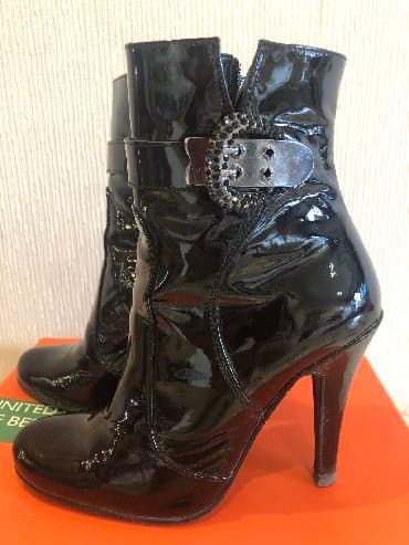 botik: Ölçü: 36, rəng - Qara, İşlənmiş — 1