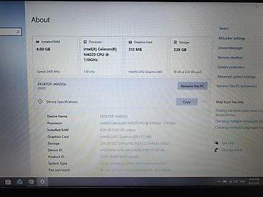 irşad electronics notebook hp: İşlənmiş Lenovo IdeaPad, 15.6 ", Intel Celeron, 256 GB, Ünvandan götürmə, Ödənişli çatdırılma, Rayonlara çatdırılma — 7