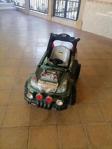 gənc mebelləri: Uşaq üçün elektrikli minik maşını - Model: off-road üslubunda tək — 1