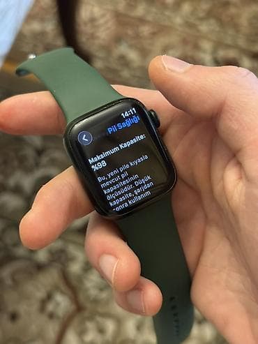 i̇phon 8: Smart saat, Apple, Sensor ekran, rəng - Qara — 4