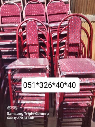 Masa və oturacaq dəstləri: Qonaq otağı üçün, Yeni, Açılan, Dördbucaq masa, 1 stul — 1