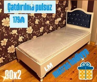 tek kravatlarin qiymeti: Yeni, Təknəfərlik çarpayı — 2