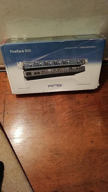 800: RME Fireface 800 – 56-kanallı, 192 kHz FireWire audio interfeys - — 2