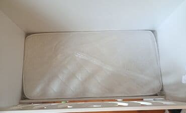 kompozit taxta: Для девочки и мальчика, Четырехугольная, Колыбель, Без бортиков, С матрасом, Без механизма качания — 4