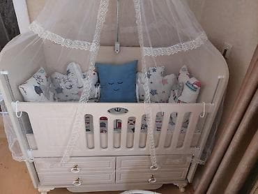 taxt setkasi: Oğlan və qız üçün, Dördbucaq, Beşik, Dəst ilə, Yellənmə mexanizmsiz — 3