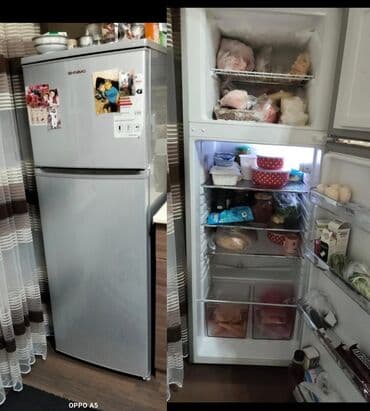 2 qapılı Shivaki Soyuducu Satılır, rəng - Gümüşü