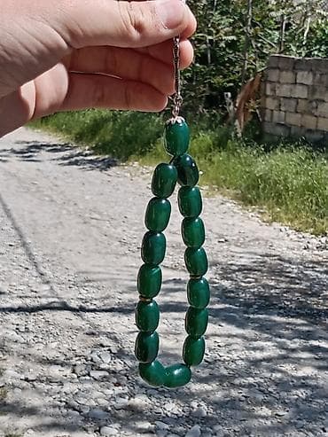 bel cantası kişi: Yaşıl muncuqlu zikir təsbehi ZONDA HAZIRLANIB. Tam Əqiq Daşından — 2