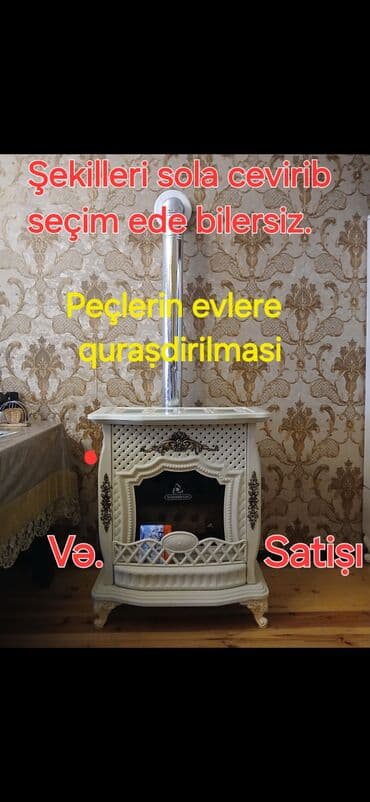 türk peci: Temiz zavod istehsalidi tam tehlukesiz ve kefiyyetli sobadir. Pec 150 — 9