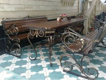 işlemiş darvaza: Metal en mmc olaraq istədiyiniz forma və ölçüde demir işlerinin — 26