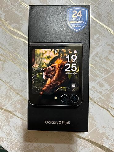 kamera internetsiz: Samsung Galaxy Z Flip 5, rəng - Qara, Zəmanət — 7