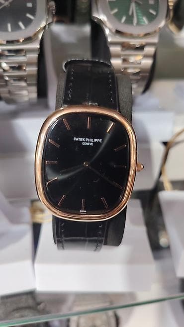 qol saati: Patek Philippe (Geneve) klassik kişi saatı - Korpus: yumru-kvadrat — 6