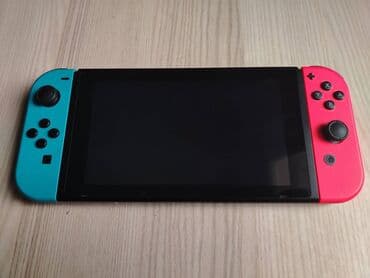 neon kondisioner: Nintendo Switch konsolu Nintendo Switch konsol dəsti, ideal vəziyətdə — 3