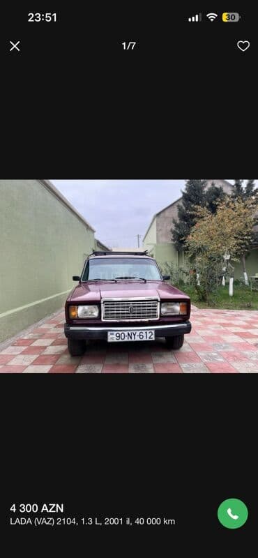 turbo az şevralit kuruz: VAZ (LADA) 2104: 1.3 l | 2001 il 40000 km Universal — 1