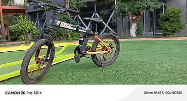 velosiped kameri: BMX üslubunda uşaq/yeniyetmə - Qatlanan alüminium/metal gövdə — 2