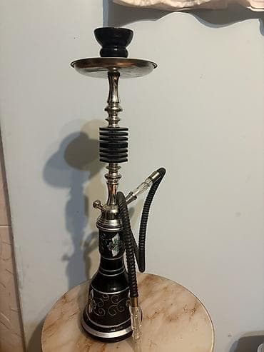 qara kofta: Məhsul: Klassik nargilə dəsti Təsvir: - Şüşə qədəhli baza – qara — 1