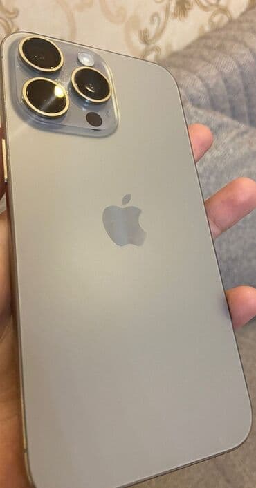az işlənmiş telefonlar: IPhone 15 Pro Max, 256 GB, Natural Titanium, Face ID, Sənədlərlə — 3