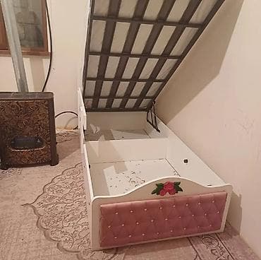 tek çarpayi: Yeni, Təknəfərlik çarpayı, Bazalı, Matras ilə, Azərbaycan — 2