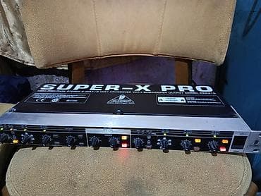 səs güclendirici: Behringer Super-X Pro CX2310 + dbx 2215 EQ + aksesuarlar - Behringer — 1